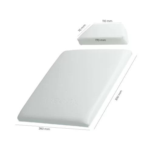 Hand rest cushion - White