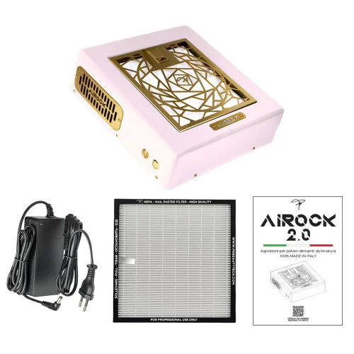 Professional Nail Dust Extractor - Airock 2.0 Pink