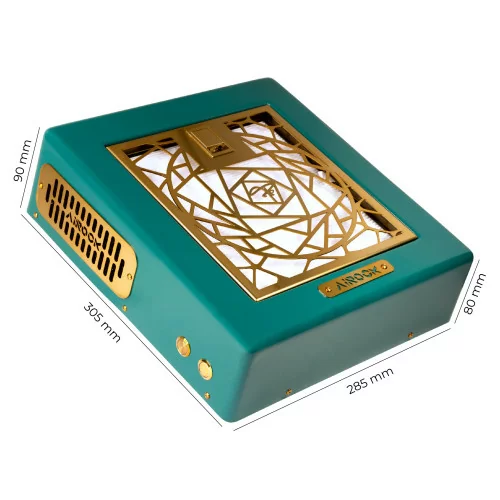 Professional Nail Dust Extractor - Airock 2.0 Green