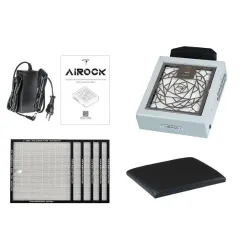 Professional Nail Dust Extractor - Airock Simple Gray